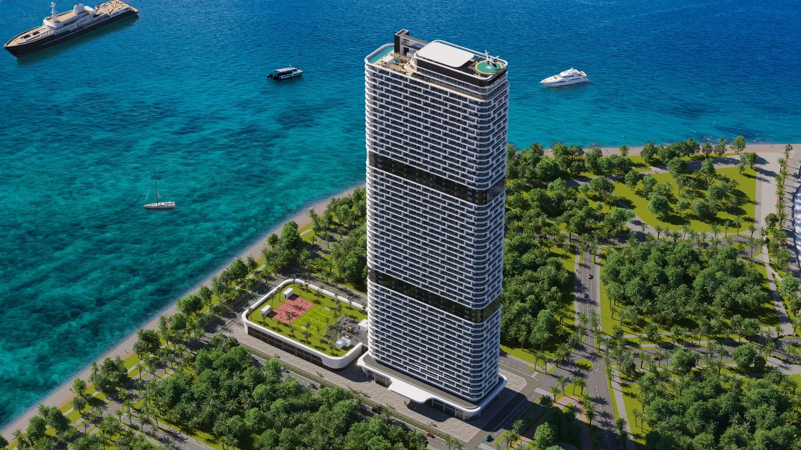 Ambassadori Island — башня The Gate
